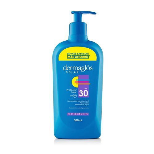 Protector Solar Dermaglós FPS30 Emulsión x380ml